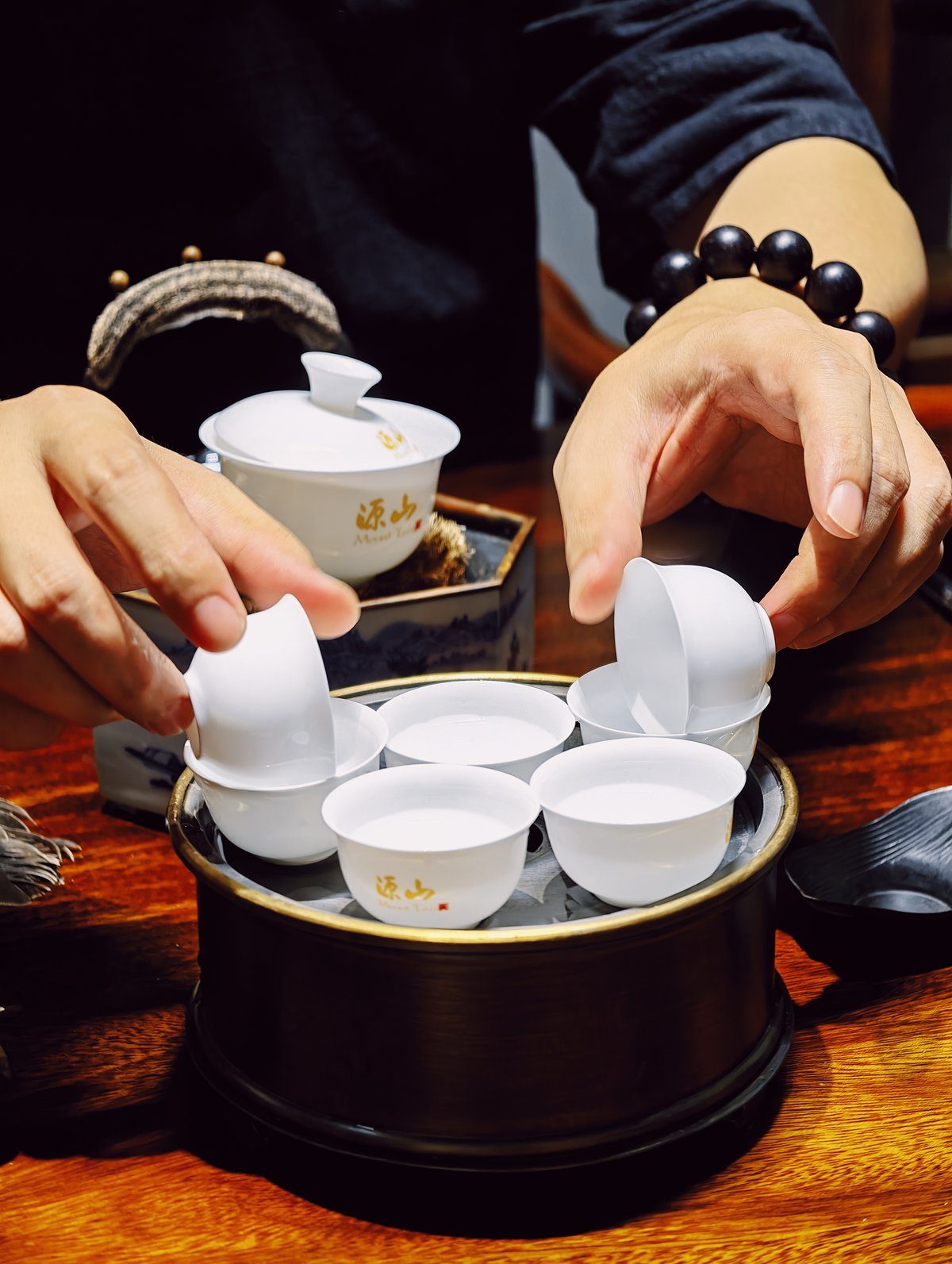 源山盖碗组